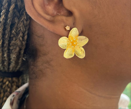 Boucles d'oreilles Fleurs de Lilas