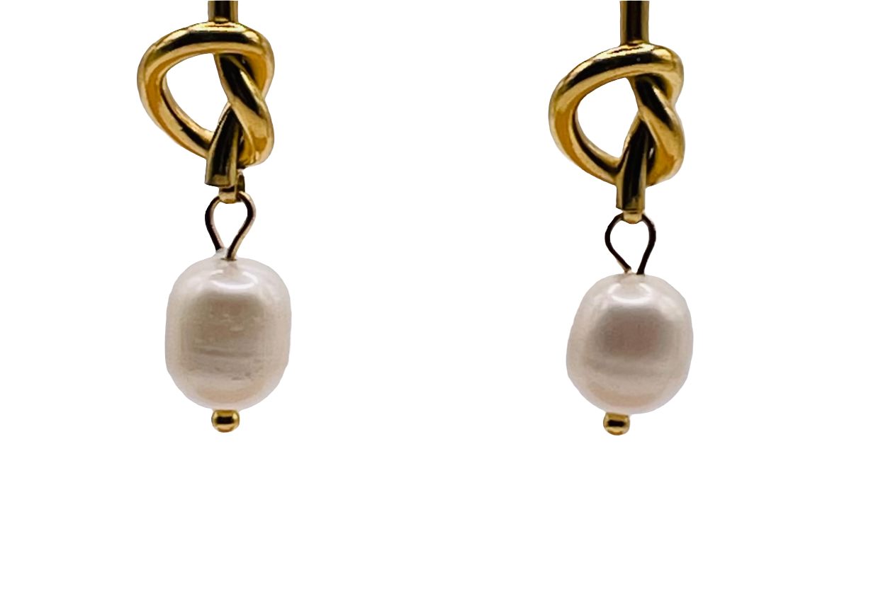 Boucles d’oreilles Pendantes en Perles Forever