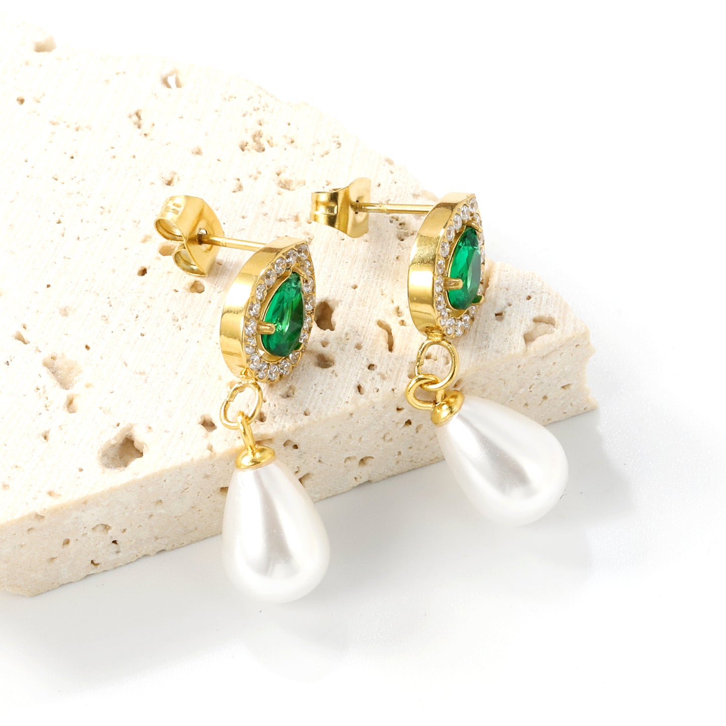 Boucles d’oreilles Perles Précieuses