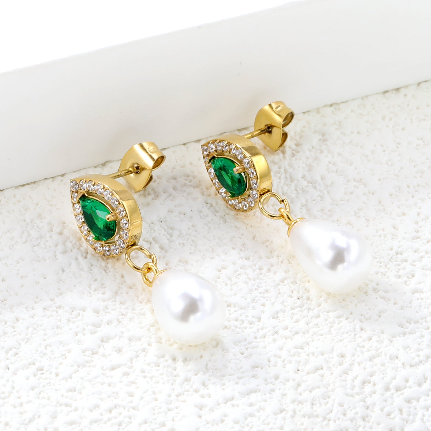 Boucles d’oreilles Perles Précieuses
