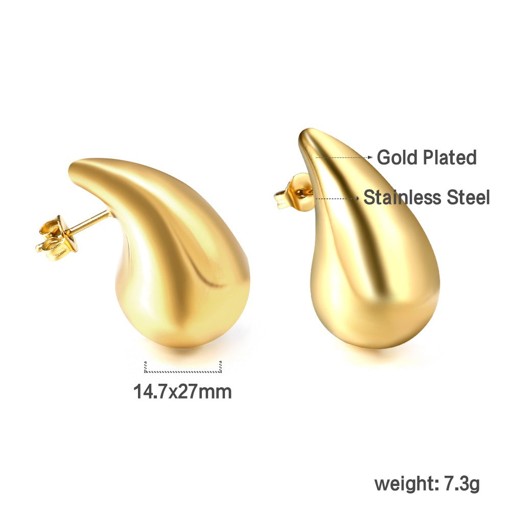 Boucles d’oreilles Pendantes Gouttes d'eau