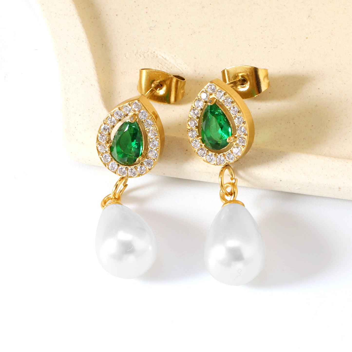 Boucles d’oreilles Perles Précieuses