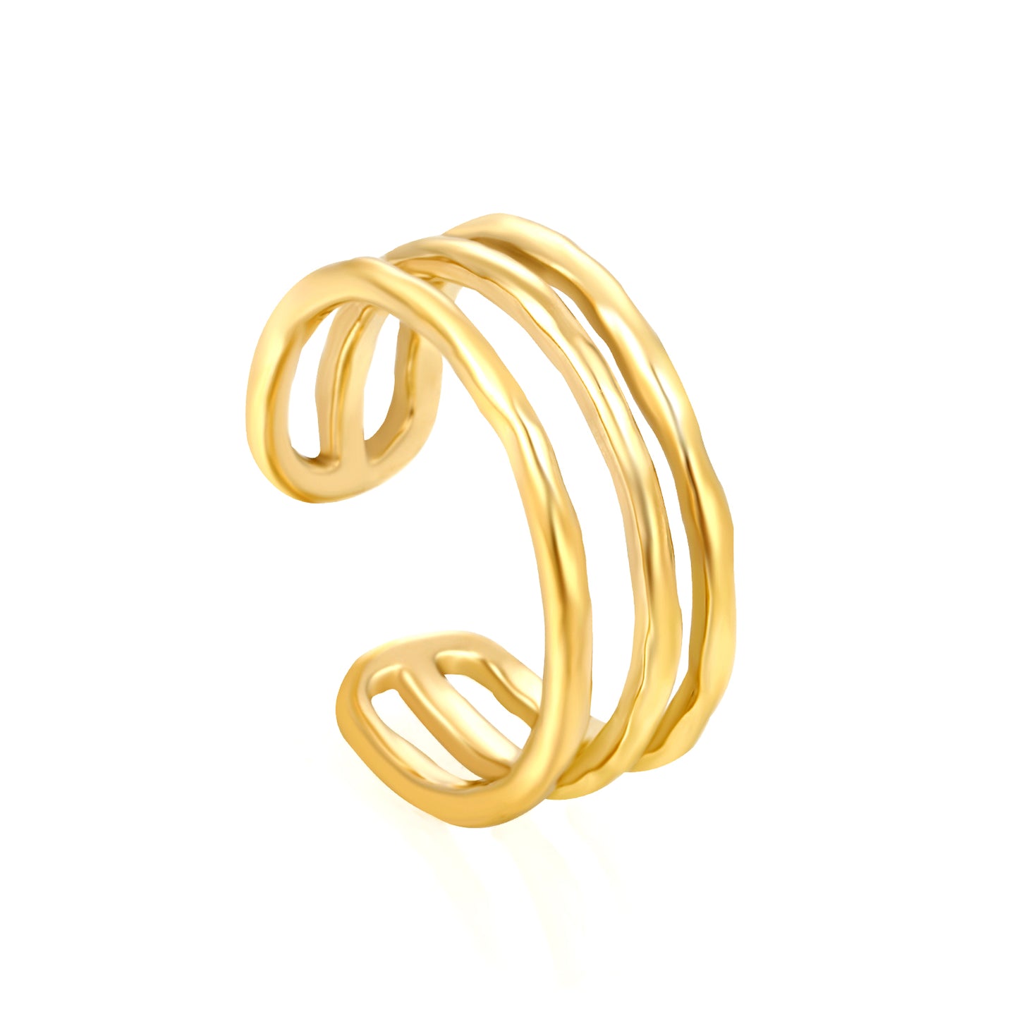 Bague en acier inoxydable Sophia