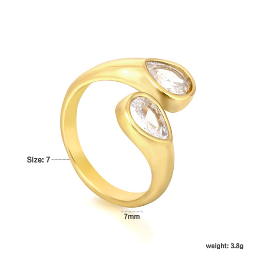 Bague en acier inoxydable