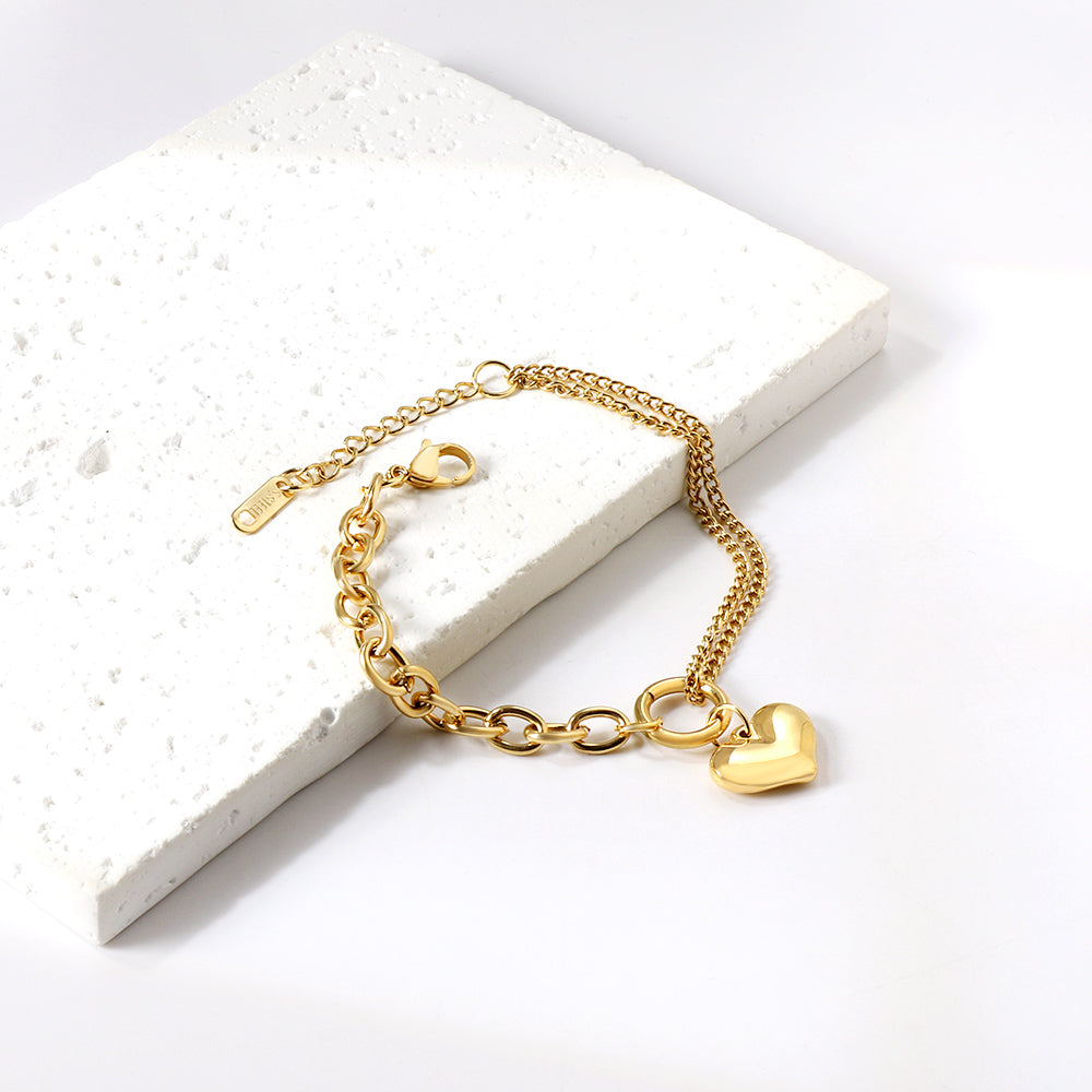 Bracelet en acier inoxydable Lyna
