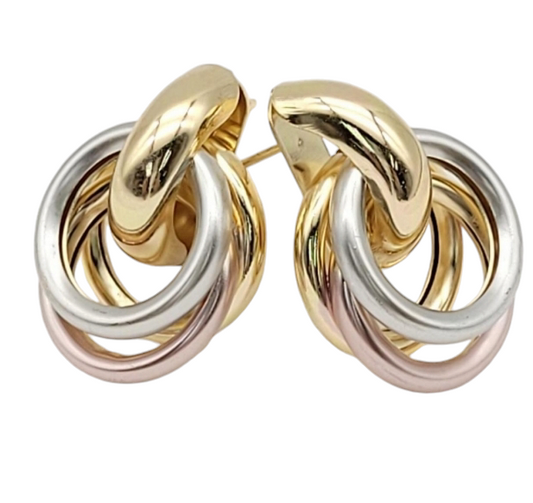 Boucles d'oreilles Charmantes 3 couleurs