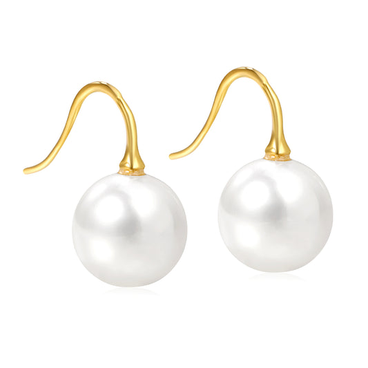 Boucles d’oreilles en acier inoxydable Perles Séduisantes