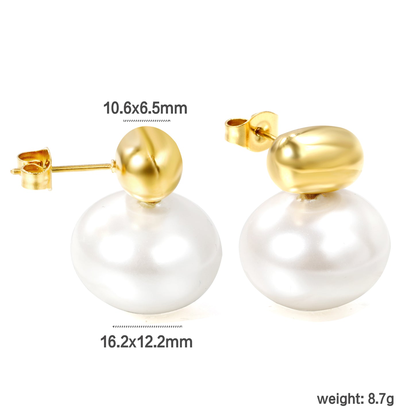 Boucles d’oreilles Perles Charmantes