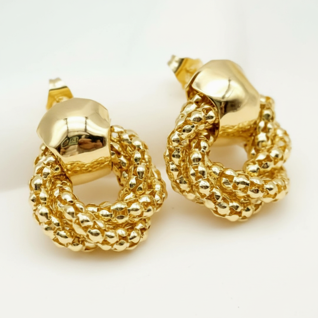 Boucles d’oreilles Plaquées Or 18 carats Miranda.