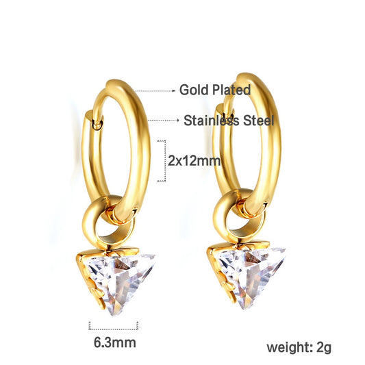 Boucles d’oreilles Pierre précieuse