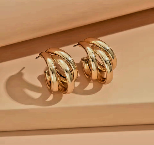 Boucles d’oreilles Créoles Mariah