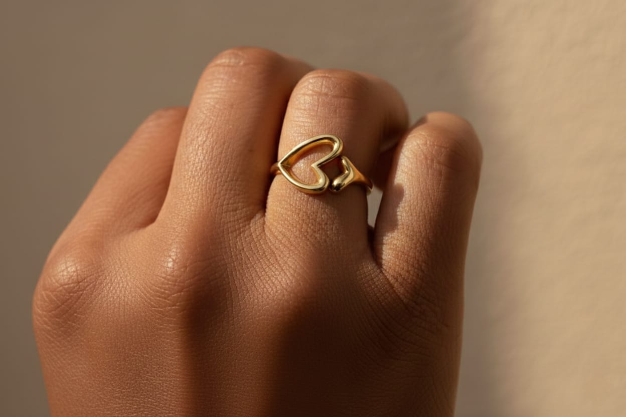 Bague Plaquée Or 18 carats