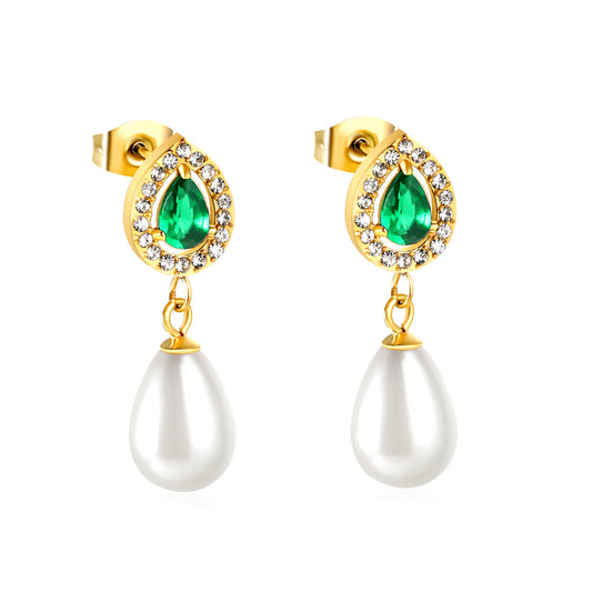 Boucles d’oreilles Perles Précieuses
