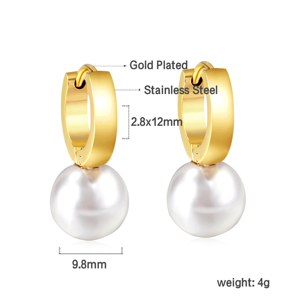 Boucles d’oreilles Petites Perles