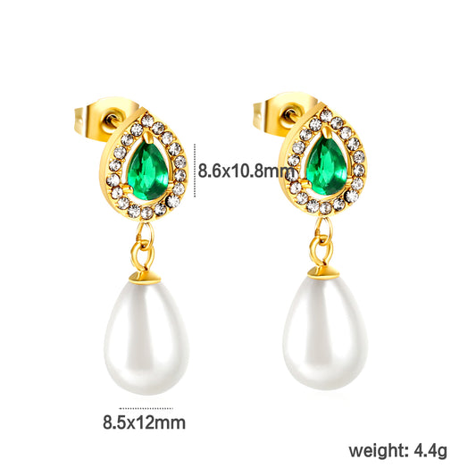 Boucles d’oreilles Perles Précieuses