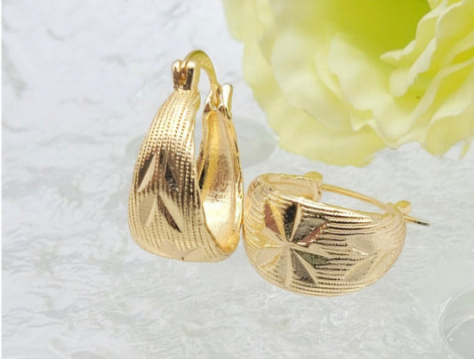 Boucles d’oreilles Créoles Nina